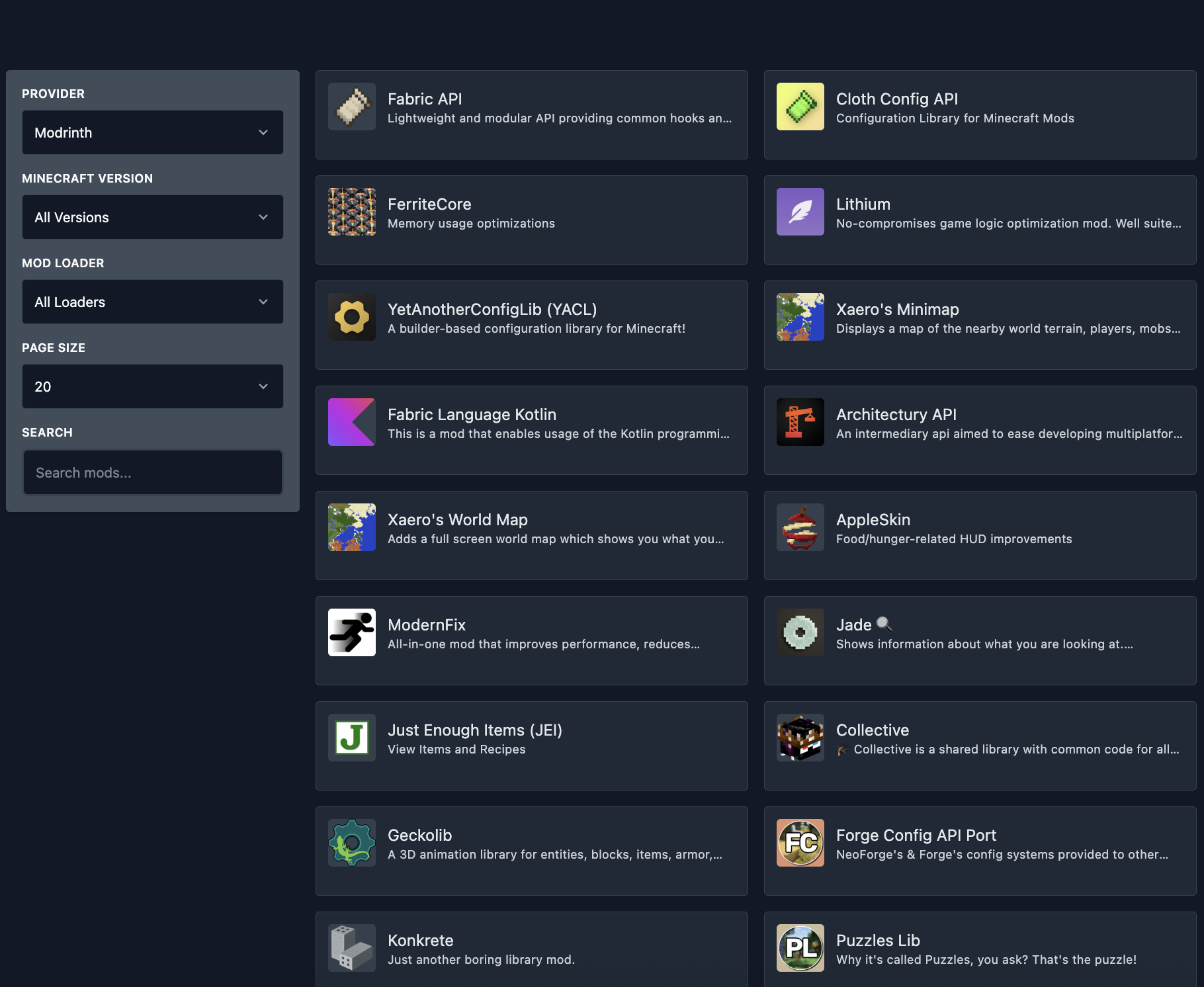 Convenient Mod Manager