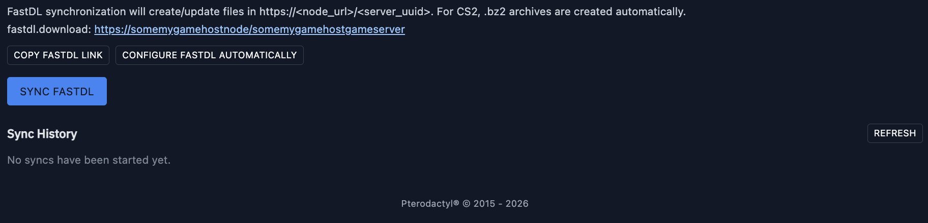 Fastdl mit einem Klick einrichten