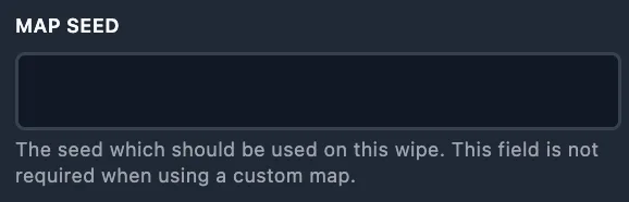Map Seed