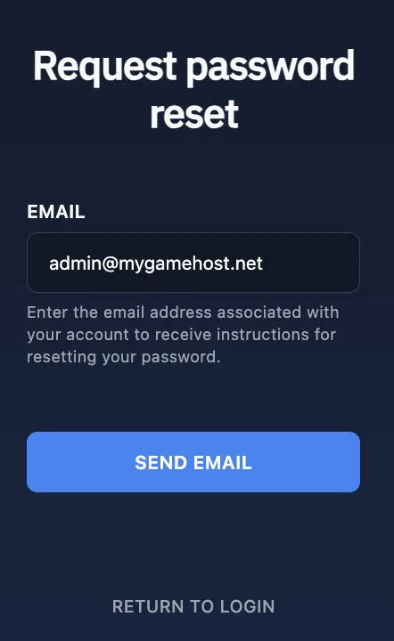 Example Email Entry
